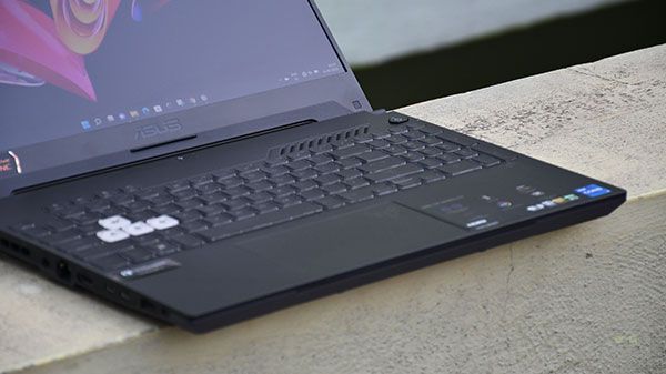 Asus TUF Gaming F15 2022 Review: Keyboard And Trackpad Asus TUF Gaming F15 2022 Review: Keyboard And Trackpad
