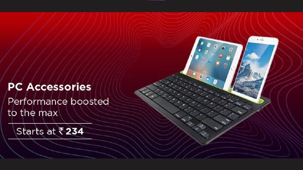 PC Accessories Starts From Rs. 234 PC Accessories Starts From Rs. 234