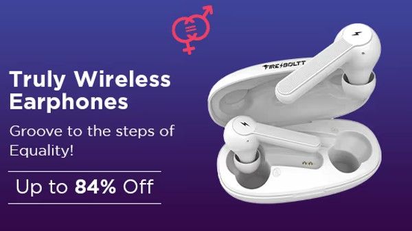 Up To 84% Off On Truly Wireless Earphones Up To 84% Off On Truly Wireless Earphones