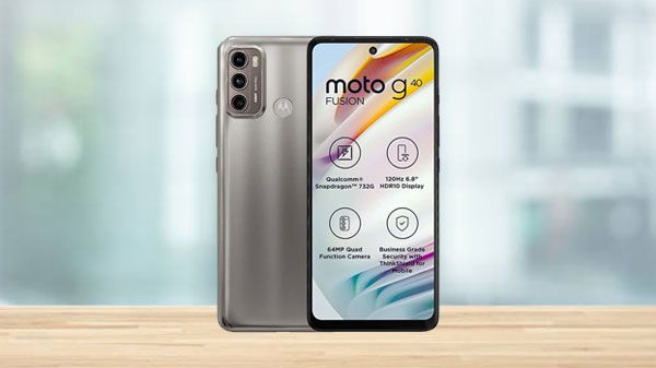 Moto G40 Fusion Moto G40 Fusion