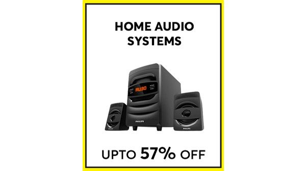 Up To 57% Off On Home Audio System Up To 57% Off On Home Audio System