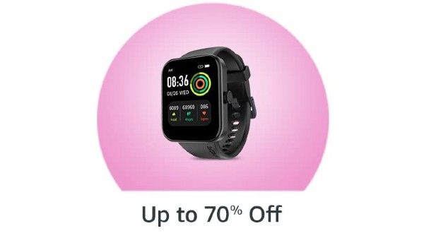 Up To 70% Off On Smartwatches Up To 70% Off On Smartwatches