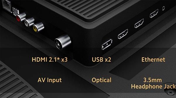 Xiaomi OLED Vision TV 55” Connectivity Xiaomi OLED Vision TV 55” Connectivity