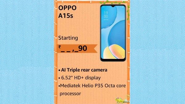 Oppo A15s Oppo A15s