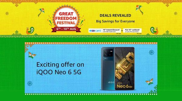 Exciting Offer On iQoo Neo 6 5G Exciting Offer On iQoo Neo 6 5G