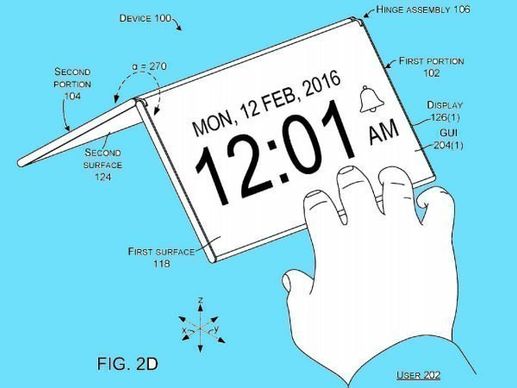 Microsoft files patent for Surface Phone with self-regulating hinge Microsoft files patent for Surface Phone with self-regulating hinge