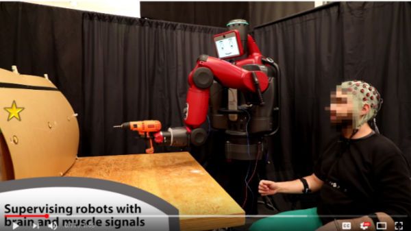 MIT researchers develop a robot which is controlled by human brain MIT researchers develop a robot which is controlled by human brain