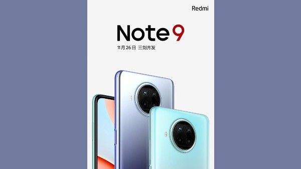 Redmi Note 9 5G Series Launching On November 26 Redmi Note 9 5G Series Launching On November 26