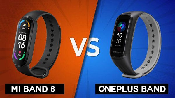 Mi Band 6 Vs OnePlus Band Mi Band 6 Vs OnePlus Band