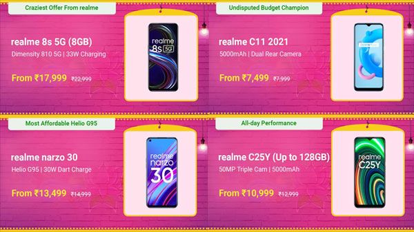 Flipkart Big Bachat Dhamaal Sale: Discount Offers On Realme Smartphone Flipkart Big Bachat Dhamaal Sale: Discount Offers On Realme Smartphone