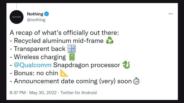 Nothing Phone (1) Features, Specs Nothing Phone (1) Features, Specs