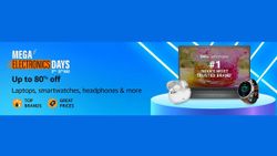 Amazon Mega Electronics Days saleમાં લેપટોપ સહિતની પ્રોડક્ટ્સ પર અધધધ ડિસ્કાઉન્ટ