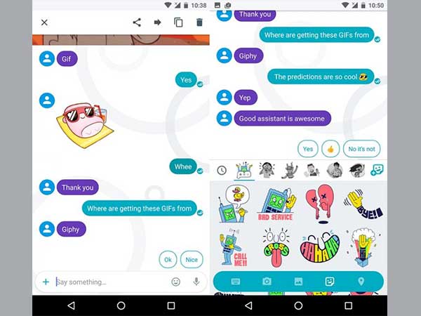 WOW: ગૂગલ અલો નવી અપડેટ, સ્માર્ટ સ્ટીકર અને નવી ચેટ થીમ