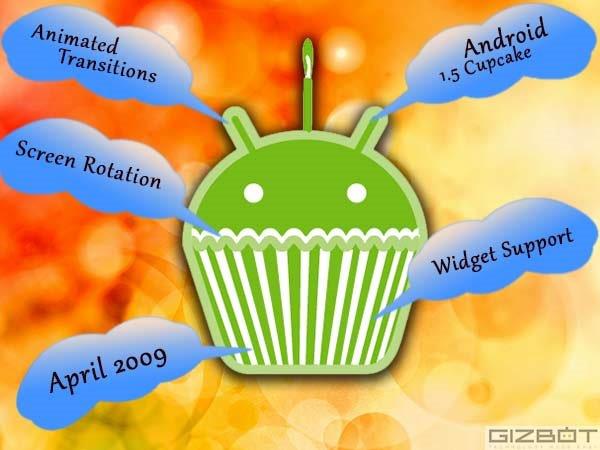 એન્ડ્રોઇડ 1.5 કપકેક