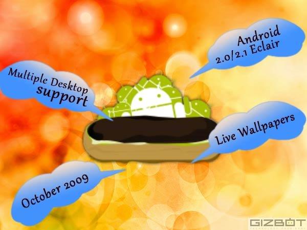 એન્ડ્રોઇડ 2.0/2.1 એકલાઈર