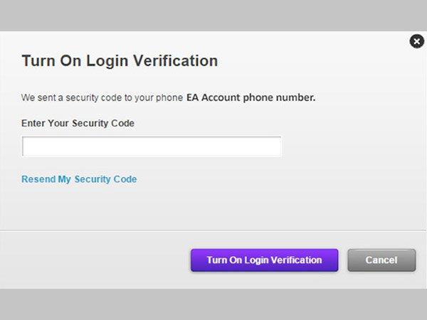 લોગઇન વેરિફિકેશન નો ઉપીયોગ કરો