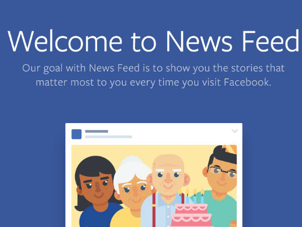 ફેસબૂક ન્યુઝફીડ માં બદલાવ