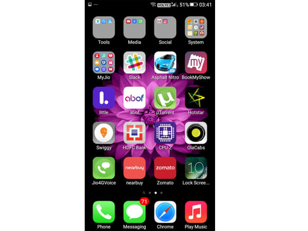 એક્સ ઓએસ લોન્ચર