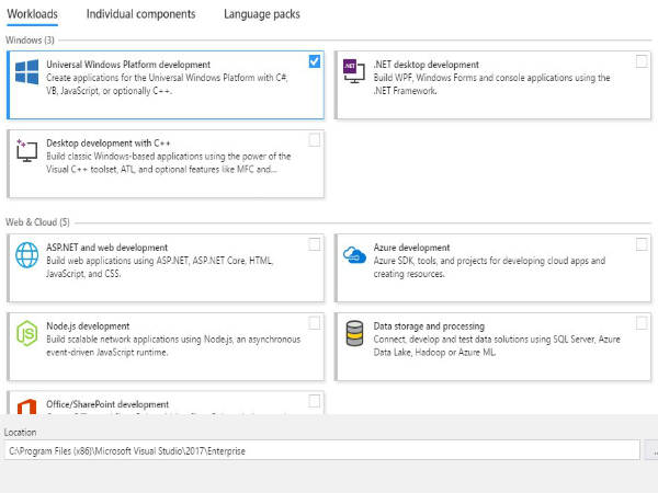 નવું મોડ્યૂલર સેટઅપ