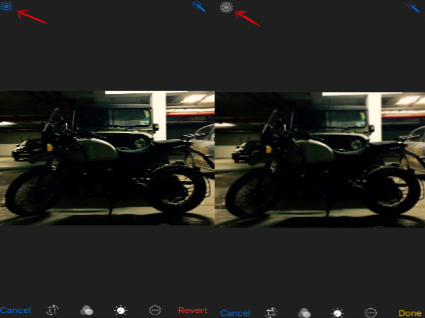 લાઈવ ફોટો ફીચર ને ફોટો લઇ લીધા બાદ કઈ રીતે બંધ કરવું