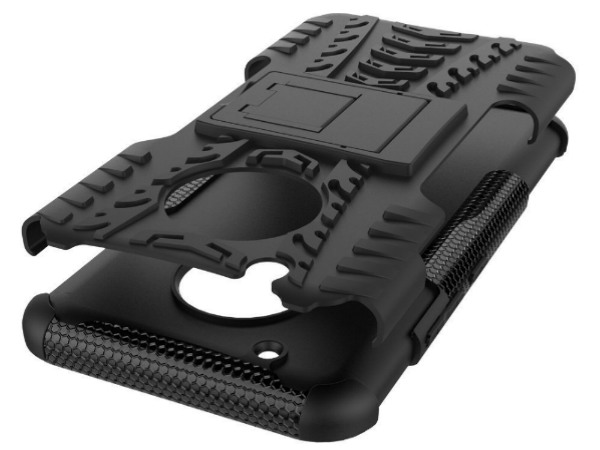 હાયબ્રીડ કિક સ્ટેન્ડ મિલિટરી ગ્રાન્ડ આર્મર બેક કવર કેસ