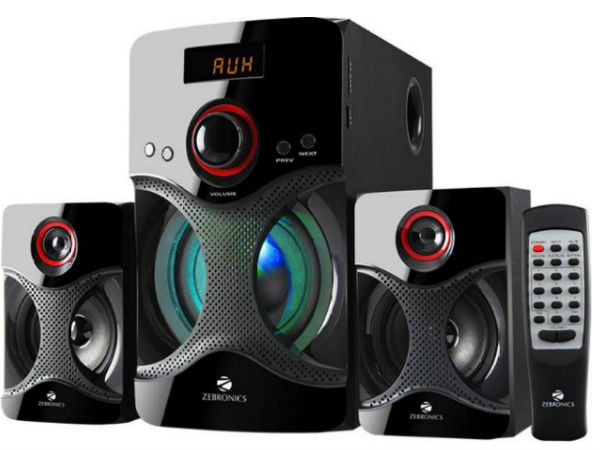 ઝેબ્રોનિક્સ બીટી 3440 RUCF બ્લૂટૂથ હોમ ઑડિઓ સ્પીકર (બ્લેક, 2.1 ચેનલ) પર 16% ઓફ