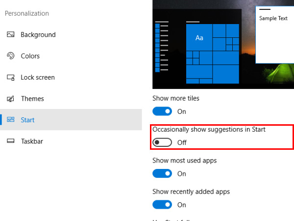Windows 10 માં