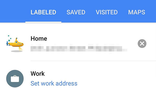તમારા મનપસંદ સ્થાનોને લેબલ કરો