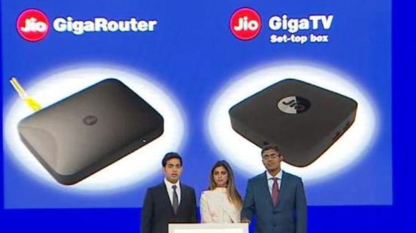 વૉઇસ નેવિગેશનને સમર્થન આપવા માટે જિયો ગિગાટીવી સેટ-ટોપ બોક્સ