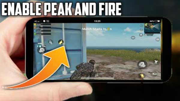 ટીપ 2: શિખર અને આગનો ઉપયોગ કરો