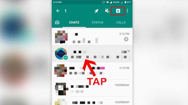 એન્ડ્રોઇડ પર ચેટ્સ ને કઈ રીતે આર્ચીવ કરવા