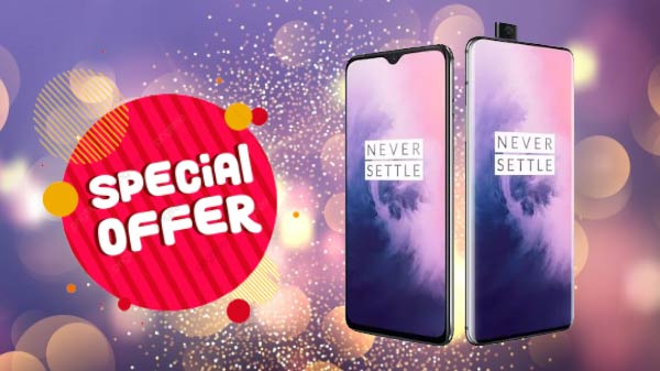 તમે oneplus 7 અને સેવન પ્રો પર રૂપિયા 2000 નું ડિસ્કાઉન્ટ મેળવી શકો છો