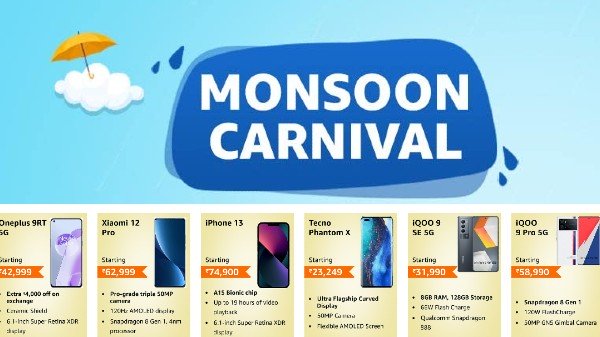 iPhone 13, iQOO 9 Pro 5, Xiaomi 11T Pro 5G સહિતના ફોન પર મળી રહ્યું છે iPhone 13, iQOO 9 Pro 5, Xiaomi 11T Pro 5G સહિતના ફોન પર મળી રહ્યું છે