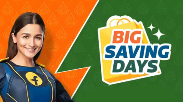 Flipkart Big Saving Day Sale ટૂંક સમયમાં થશે શરૂ, મળસે 80 ટકા સુધીનું Flipkart Big Saving Day Sale ટૂંક સમયમાં થશે શરૂ, મળસે 80 ટકા સુધીનું