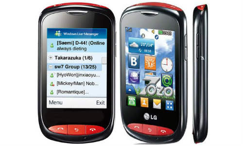 एलजी T310i वाईफाई बजट फोन एलजी T310i वाईफाई बजट फोन