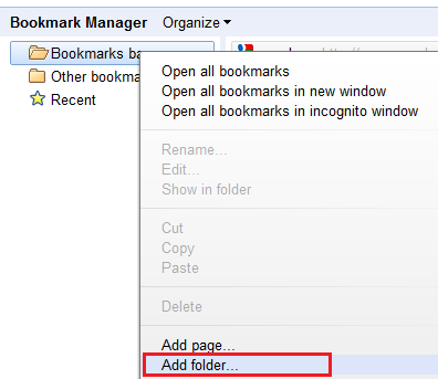 अपने ब्राउजर टूलबार में कैसे बनाएं बुकमार्क फोल्डर अपने ब्राउजर टूलबार में कैसे बनाएं बुकमार्क फोल्डर