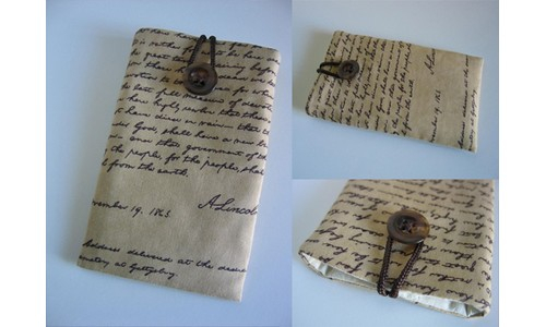 Iphone pouch handwriting Iphone pouch handwriting