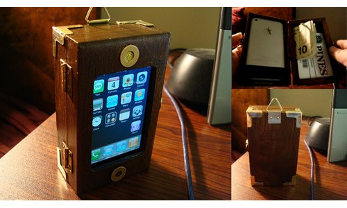 Steampunk iphone