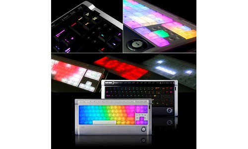 Dynamic pixel led keyboard