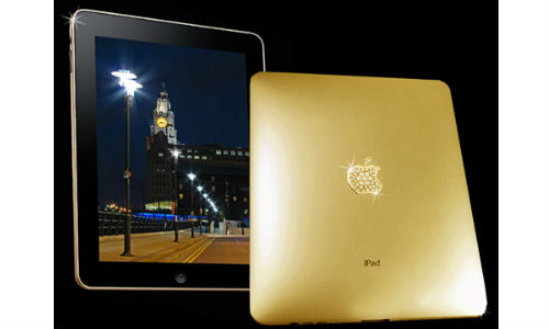 Gold ipad