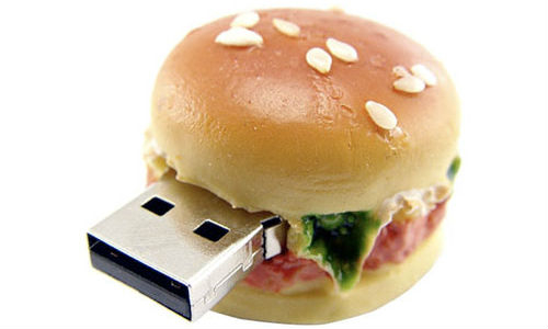 Burger-usb-drive