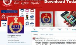 फेसबुक के बाद अब ट्विटर पर भी गुड़गांव पुलिस