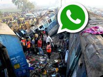 ट्रेन हादसे का शिकार हुए लोगों को डॉक्टर्स के व्हाट्सएप का सहारा