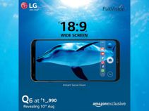 LG Q6 की लॉन्च डेट हुई फिक्स, अमेज़न पर होगा एक्सक्लूसिव