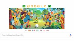 FIFA विश्व कप: 14वें दिन गूगल ने बनाया खास डूडल 