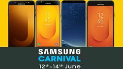 Samsung कार्निवल में स्मार्टफोन पर मिल रहा है बंपर डिस्काउंट
