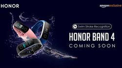अमेजन पर एक्सक्लूसिव तौर से जल्द बिकेगा Honor Band 4