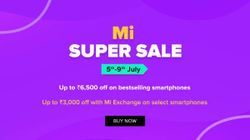 Mi Super Sale का आज अंतिम दिन, 9000 रुपए तक का डिस्काउंट उपलब्ध