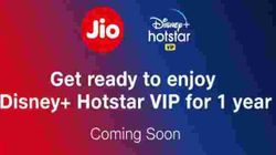 Jio कंपनी अब एक साल के लिए देगी Disney+ Hotstar VIP मुफ्त सब्सक्रिप्शन