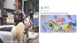 Swiggy ने किया बड़ा ऐलान ,घुड़सवार Delivery Boy का पता बताने वाले को मिलेगा बड़ा इनाम